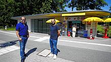 Das Hochbauamt der Stadt Konstanz &ndash; hier vertreten durch den stellvertretenden Amtsleiter Wolfgang-Christian Konerth (links) und ...