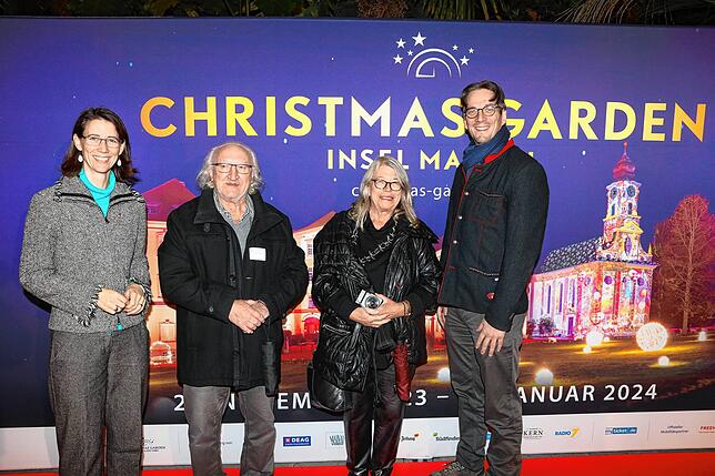 Bild 19: Insel Mainau: Bilder vom Start des Christmas Garden 2023 - Teil 2