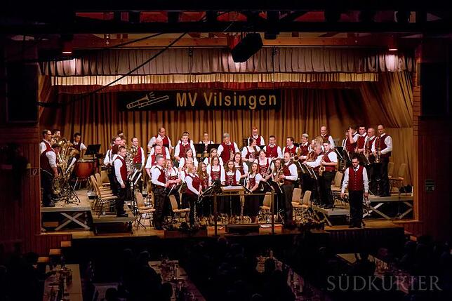 Mit einem prachtvollen Konzert startete der Musikverein Vilsingen ins neue Jahr.
