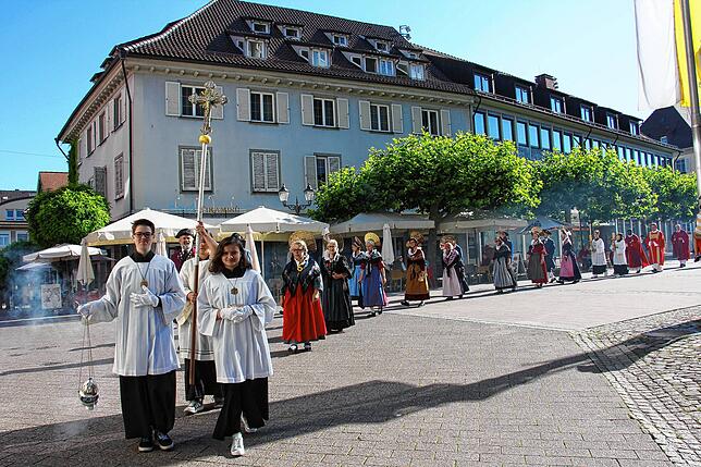 Bild 1: Bilder vom Gottesdienst im Rahmen des Hausherrenfestes in Radolfzell