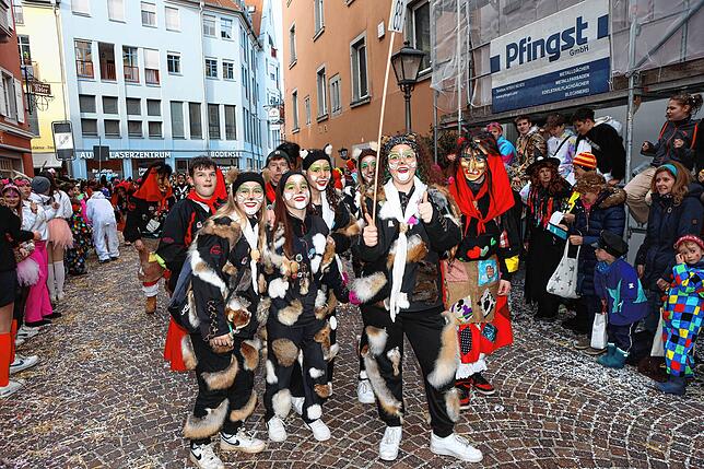 Bild 17: Großer Narrenumzug 2024 in Konstanz &ndash; die besten Bilder gibt&lsquo;s hier &ndash; Teil 5