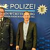 Der Ravensburger Polizeipräsident Uwe Stürmer (links) und Kripochef Alexander Dürr stellten die Zahlen für das Jahr 2023 vor.