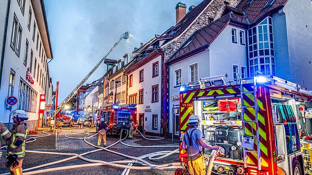 Die vom Großbrand betroffenen Bewohner kamen bei Familien und Freunden unter.