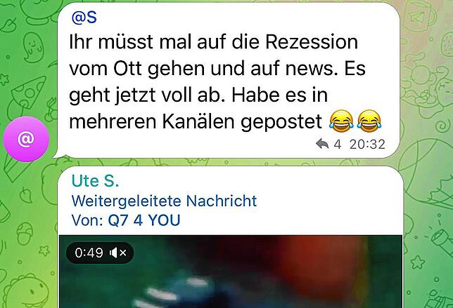 Die vielen negativen Bewertungen in kurzer Zeit waren kein Zufall, sondern in einer Telegram-Gruppe organisiert.