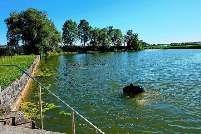 Der Appenweiler Weiher liegt zwischen Appenweiler, Bettenweiler und Ellenweiler.