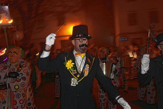 Bild 11: Nachtumzug beim Viererbund: Narrentag gipfelt in mystischer Stimmung beim Nachtumzug