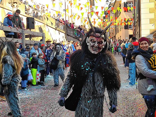 Bild 4: Fasnacht 2025: Alle Bilder vom Sonntag an Bodensee, Hochrhein und Schwarzwald