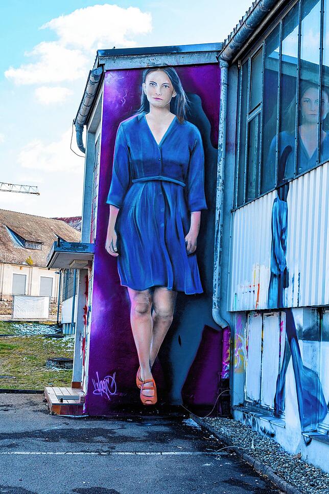 Graffiti-Kunst auf dem ehemaligen Saba Areal.