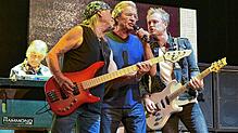 Keyboarder Don Airey, Bassist Roger Glover, Sänger Ian Gillan und Gitarrist Simon McBride (von links) von Deep Purple prägen seit den ...