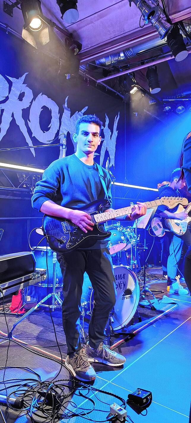 Bild 1: Bilder vom Schüler-Bandcontest in der Lauffenmühle