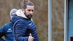 Armin Brutschin, der Trainer des SC Pfullendorf II, war nach dem 2:1 über den FV Walbertsweiler-Rengetsweiler voll des Loes über seine ...
