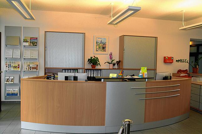So sieht das Bürgerbüro im Rathaus ohne Doris Folles aus. In den letzten acht Jahren ihres Berufslebens hat sie hier gearbeitet.
