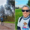 Erzieher Lars Hauser sucht im Training nach Strecken für den Spendenlauf für Mukoviszidose-Patienten, damit die drei Tage auch ...
