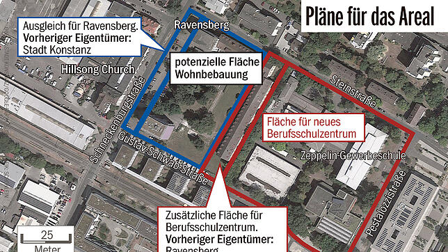 Bild : Die Verträge sind unterschrieben: Neben und auf dem Ravensberg-Areal soll sich endlich was bewegen