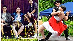 Die Dorfrocker in Leipferdingen oder eine Tanzeinlage der Juke-Box Boogie Dancers beim Sommerfest des Awo-Seniorenzentrums ...