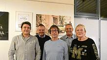 Der wiedergewählte Vorstand der Freien Wähler Jestetten-Altenburg (von links): Ralf Frulio (Beisitzer), Peter Hafner (stellvertretender ...