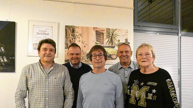 Der wiedergewählte Vorstand der Freien Wähler Jestetten-Altenburg (von links): Ralf Frulio (Beisitzer), Peter Hafner (stellvertretender ...