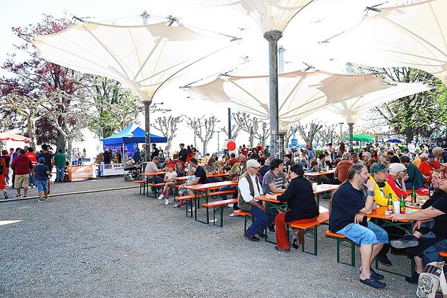 Bild 32: Kulturfest im Stadtgarten: Am 1. Mai werden in Konstanz die Demokratie und Menschenrechte gefeiert