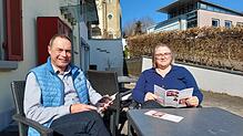 Anja Kunkel, evangelische Pfarrerin, und Thomas Haueisen, katholischer Gemeindereferent, freuen sich schon auf die zweite Vesperkirche. ...