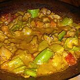 Das Sac mit Hähnchen, Gemüse und Curry ist ein absoluter Genuss.