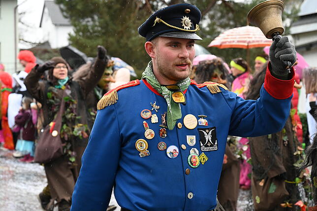 Bild 31: Die schönsten Bilder vom Fasnachtsumzug in Schwerzen: So feiern die Narren trotz Nieselregen