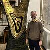 Michael Hiltbrunner vor einer Skulptur im Rehmann-Museum. Der Kulturanthropologe ist seit eineinhalb Jahren Kurator des Rehmann-Museums. ...