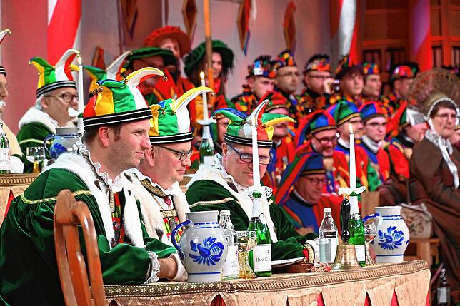 Bild 14: Karl Lauterbach vor dem Narrengericht Stockach: Die ersten Bilder