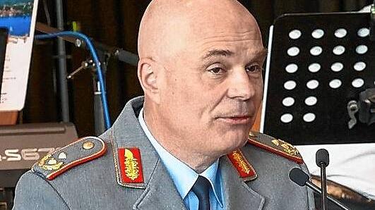 Generalmajor Hartmut Renk, Vertreter des Bundesvorsitzenden DBwV, Oberst Andre Wüstner, sprach klare Worte zur aktuellen Situation der ...