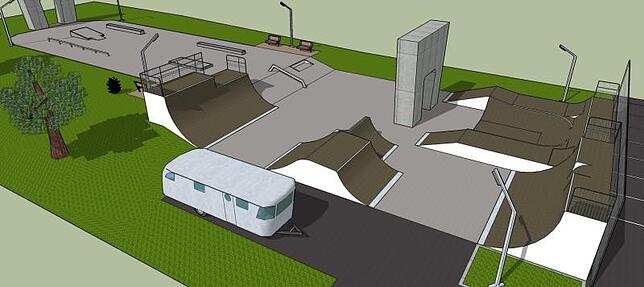 Langsam wird es ernst. Nachdem die Gelder bewilligt wurden, geht es an die Umsetzung. So soll der neue Skatepark unter der Brücke der ...