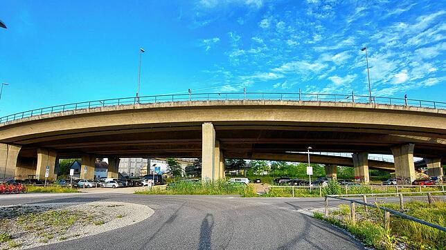 Direkt unter der Schänzlebrücke auf rechtsrheinischer Seite soll der Zentrale Omnibusbahnhof eingerichtet werden.