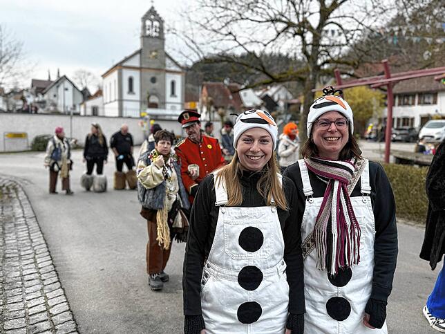 Bild 18: Fasnet in Lellwangen: 220 Narren feiern mit Musik und Freude -  hier die Bilder!