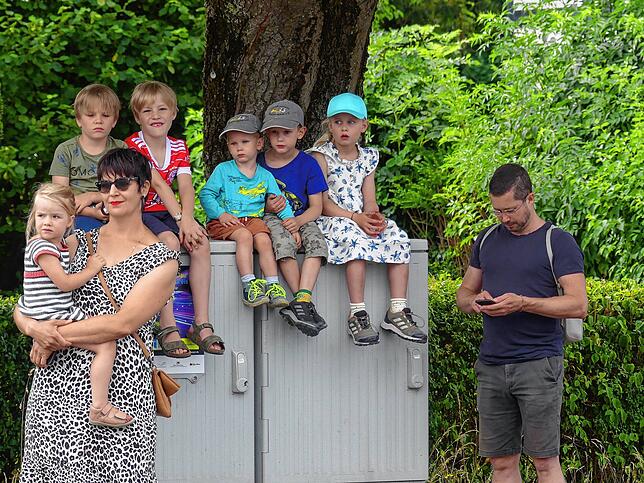Bild 32: Gute Laune beim Mostfest in Bermatingen-Ahausen