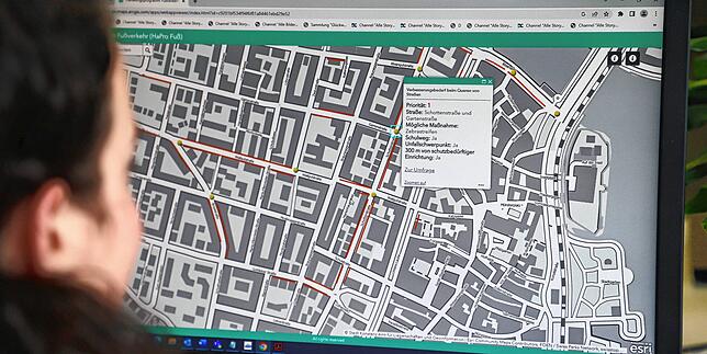 Auf einer interaktiven Karte können die Internet-Nutzer die rund 160 Maßnahmen priorisieren.