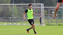 Flavio Santoro bei seinem ersten Training für den FC 08 im Juni. Gerüchten zufolge will der 22-Jährige den Verein schon im Winter wieder ...