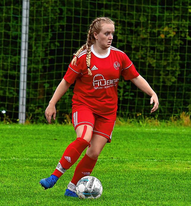 Treue Seele: Sabrina Langendorf aus Rotzel war 2019 eine der letzten vier verbliebenen Spielerinnen des SV Niederhof.