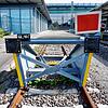 Hier könnte er stehen, der Maybach-Museumszug &ndash; mit eigenem Bahnsteig. Gleis 3 am Hafenbahnhof in Friedrichshafen braucht die Bahn ...