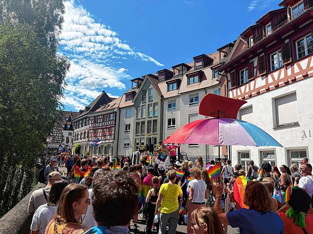 Bild 4: So bunt war der 3. Überlinger CSD