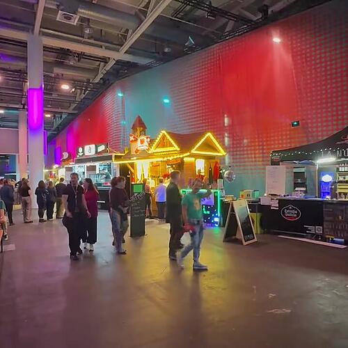 ESC Village an der Messe in Basel