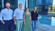 Im Juli vermeldete die Weber Holding die Übernahme der Mehrheit an der Baienfurter CellForm Hydrogen GmbH (von links): ...