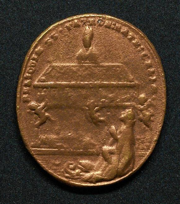 Bild 1: Bisher einzige bekannte Radolfzeller Pilgerplakette liegt jetzt im Stadtmuseum
