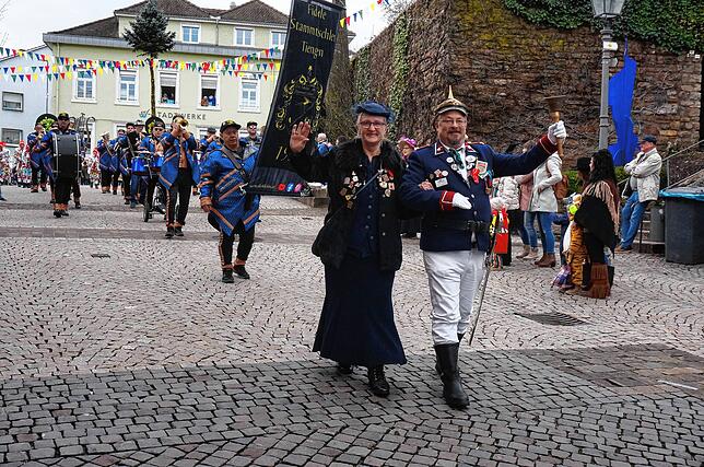 Bild 22: Tiengen im Fasnachttrubel