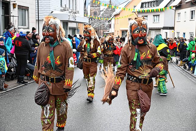 Bild 18: 50+1 Jahre Narrengilde Pfrieme-Stumpe Tennenbronn Kinderumzug