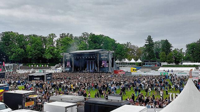 Beim Campus-Festival im Mai 2023 war das Bodenseestadion noch gut gefüllt.