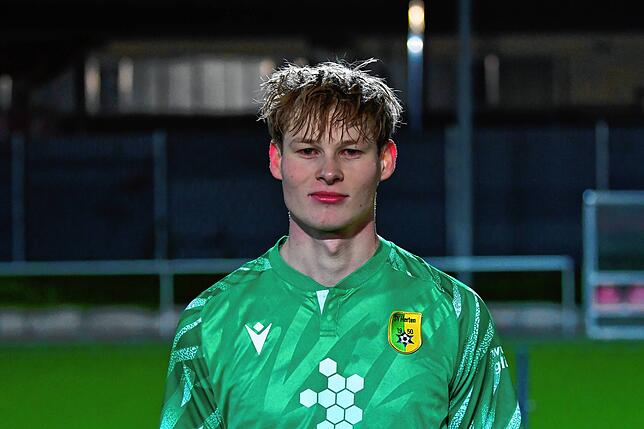 Platz vier: Joshua Kopp vom SV Herten bekommt 61 Stimmen.