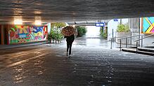 (Archivbild) Hier, im Bereich der Marktstätte, soll es in der Nacht auf Samstag, 21. Juni, einen Übergriff auf eine junge Frau gegeben ...