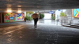 (Archivbild) Hier, im Bereich der Marktstätte, soll es in der Nacht auf Samstag, 21. Juni, einen Übergriff auf eine junge Frau gegeben ...