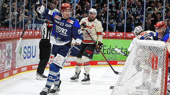 Bleibt er oder bleibt er nicht? Noch immer ist offen, ob Brett Ritchie auch in der kommenden Saison das Wild-Wings-Trikot tragen wird.