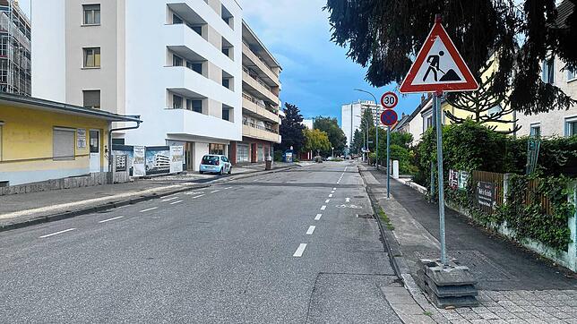 Auf diesem Streckenabschnitt der Worblinger Straße kommt es zwischen September und Dezember zu Bauarbeiten. Das sorgt für Einschränkungen.