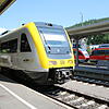 Trotz Mängel und dem höheren Alter kommen die Triebwagen des Typs VT 612 auf der Strecke zwischen Ulm – Basel zum Einsatz.