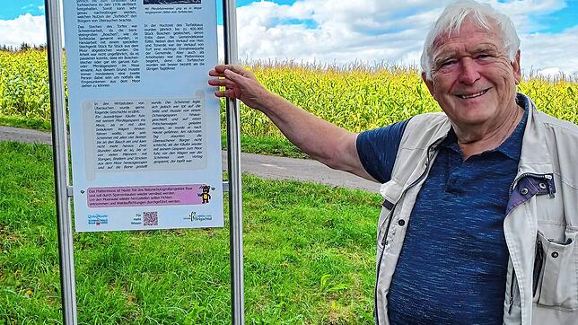 Josef Vogt, bekannter Brigachtaler Geschichtskenner, hat maßgeblich daran mitgewirkt, dass in Brigachtal der Geschichtspfad neu ...